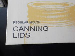 168 Canning Lids Regular Size...