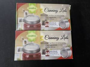 Wide Mouth Canning Lids...