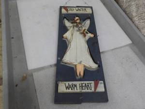 Wood Angel Wall Dcor...