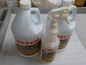 2 - 1 Gallon Jugs, Betco Spray Foam...
