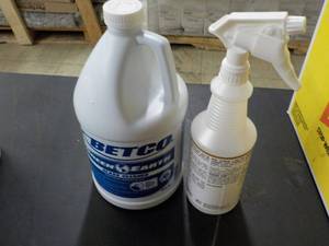 1 Gallon Betco Glass Cleaner and 1 ...