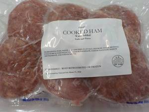 5 lb. Frozen Pkg Sliced Cooked Ham...