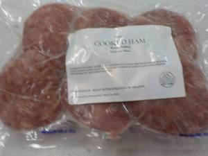 5 lb. Frozen Pkg Sliced Cooked Ham...