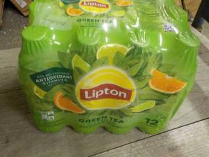 case of 12 Bottles Liptons Green Te...