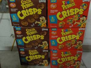 6 - 6 oz Boxes Post Fruity Pebbles ...