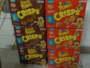 6 - 6 oz Boxes Post Fruity Pebbles ...