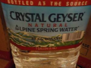 12 Gallon Jugs Crystal Geyser Alpin...