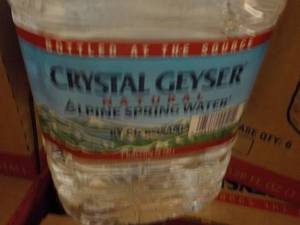 12 Gallon Jugs Crystal Geyser Alpin...