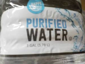12 Gallon Jugs Purified Water...
