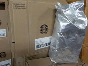 5 lb. Bag Starbucks Verona Whole Co...
