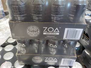 2 - 12 packs ZOA Energy Drinks Zero...