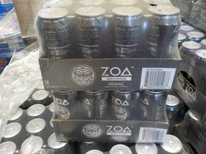 2 - 12 packs ZOA Energy Drinks Zero...