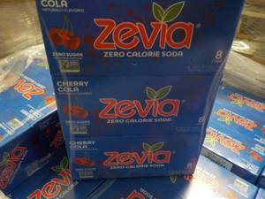 3 - 8 packs Zevia Zero Calorie Cher...