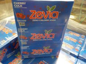 3 - 8 packs Zevia Zero Calorie Cher...