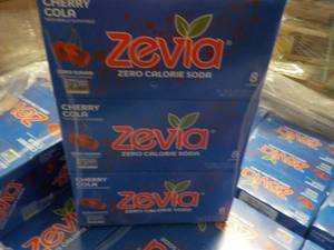 3 - 8 packs Zevia Zero Calorie Cher...