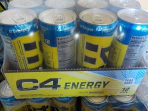 2 - 12 packs C4 Zero Sugar Energy D...