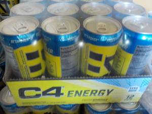 2 - 12 packs C4 Zero Sugar Energy D...