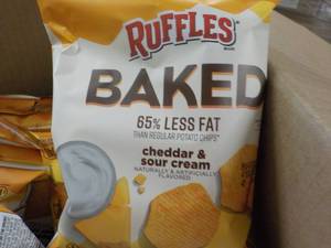 Case of Ruffles Cheddar and Sour Cr...