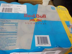 24 Pack Red Bull Sugar Free...