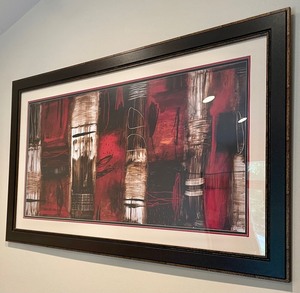 lot 2 image: Amazing Abstract Art Print by Wayde Owen