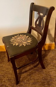 lot 52 image: Antique Sheboygan Chair Company Chairs