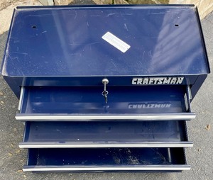 lot 69 image: Craftsman Toolbox with Key