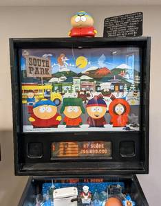 lot 2 image: Sega South Park Pinball Machine