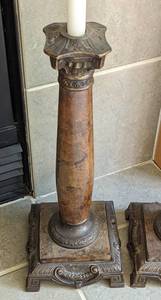 lot 81 image: Pair of Elegant Candleholders