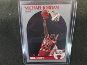 11. 1990 Hoops Michael Jordan Card...