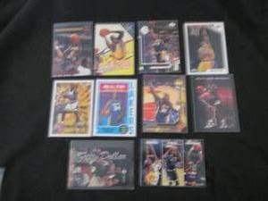 14. 10 Shaquille O Neal Cards...