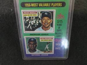 20. 1975 Topps Mickey Mantle Card...