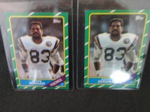 26. 2 1986 Topps Steve Jordan Rooki...