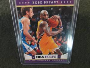 32. 2012 NBA Hoops Kobe Bryant Card...