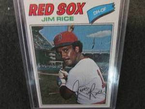 73. 1977 Topps Jim Rice Card...