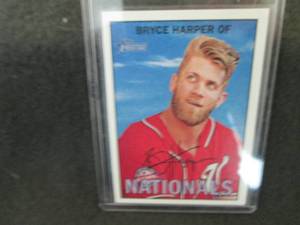 81. 2016 Heritage Bryce Harper Card...