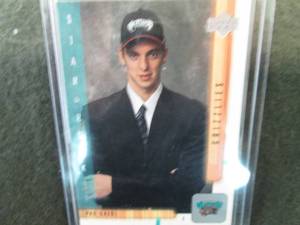 86. 2001-02 Upper Deck Pau Gasol Ro...