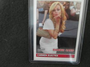 87. 2005 Carmen Electra Rookie Card...