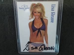 98. 2003 BenchWarmer Lisa Gleave Au...