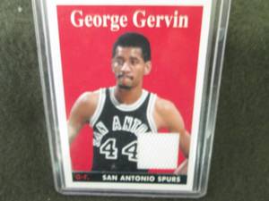 101. 2008 George Gervin Topps Jerse...
