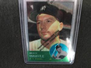 109. 1996 Finest Mickey Mantle Card...