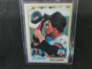 111. 1978 Topps Rod Carew Card...