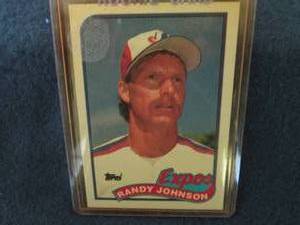 115. 1989 Topps Randy Johnson Rooki...
