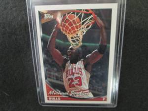 120. 1993 Topps Michael Jordan Card...