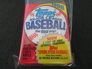 122. 6-1988 Topps Baseball Packs...