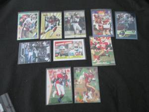 124. Jerry Rice Cards...