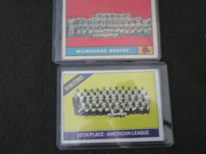 125. 1961 Topps Team Cards...