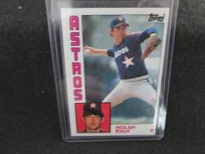 137. 1984 Topps Nolan Ryan Card...