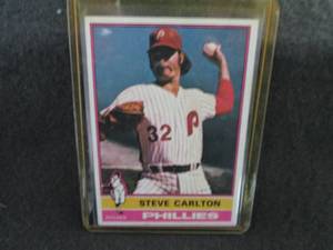 139. 1976 Topps Steve Carlton Card...