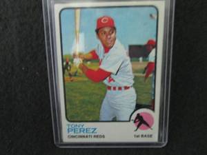 151. 1973 Topps Tony Perez Card...