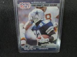 155. 1990 Emmitt Smith Pro Set Rook...